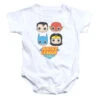 Lil League Bodysuit(Justice League Of America Lil League Bodysuit 230301) -ROCABILIA CLOTHING SALE 230301F