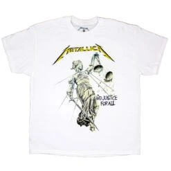 ...And Justice For All T-shirt(Metallica And Justice For All T Shirt 234050)