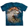 Find 13 Horses Small T-shirt(The Mountain Find 13 Horses Small T Shirt 234578) -ROCABILIA CLOTHING SALE 234578F