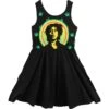 Pot Leaves Work Dress(Bob Marley Pot Leaves Work Dress 241102)