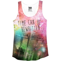 Time Can Be Rewritten Womens Tank(Doctor Who Time Can Be Rewritten Womens Tank 241299)