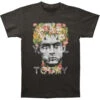 Flower Crown T-shirt(James Dean Flower Crown T Shirt 243679) -ROCABILIA CLOTHING SALE 243679F
