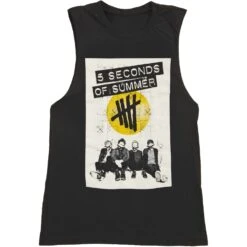 Pull & Bear Womens Tank(5 Seconds Of Summer Pull Bear Womens Tank 243907)