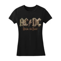 AC/DC Rock Or Bust Logo Junior Top(Ac Dc Rock Or Bust Logo Junior Top 247704)