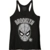 Spider-Man Bouroughs Face Womens Tank(Spider Man Bouroughs Face Womens Tank 248762) -ROCABILIA CLOTHING SALE 248762F