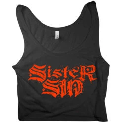 Logo Crop Top Junior Top(Sister Sin Logo Crop Top Junior Top 249928)