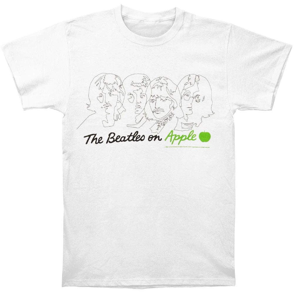 On Apple Vintage T-shirt(Beatles On Apple Vintage T Shirt 249961) 3 On Apple Vintage T-shirt(Beatles On Apple Vintage T Shirt 249961)