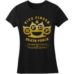 Knuckles 2014 Tour Soft Junior Top(Five Finger Death Punch Knuckles 2014 Tour Soft Junior Top 250659)