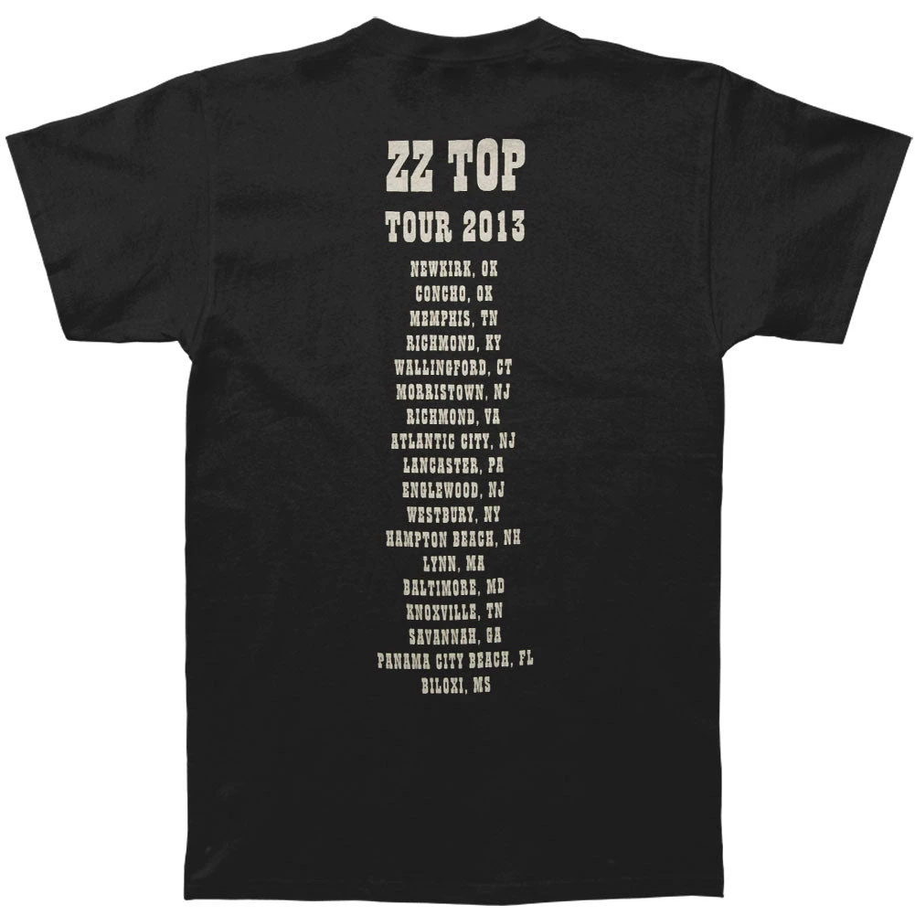 B&W Photo 2013 Tour T-shirt(Zz Top B W Photo 2013 Tour T Shirt 251086) 4 B&W Photo 2013 Tour T-shirt(Zz Top B W Photo 2013 Tour T Shirt 251086) - Image 2
