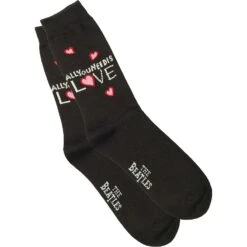 All You Need Is Love (Black) Socks(Beatles All You Need Is Love Black Socks 251613)