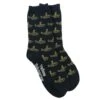Yellow Submarine (Black) Socks(Beatles Yellow Submarine Black Socks 251628) -ROCABILIA CLOTHING SALE 251628F