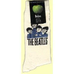 Cartoon Group (Cream) Socks(Beatles Cartoon Group Cream Socks 251636)