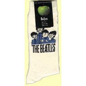 Cartoon Group (Cream) Socks(Beatles Cartoon Group Cream Socks 251636) 3 Cartoon Group (Cream) Socks(Beatles Cartoon Group Cream Socks 251636)