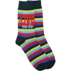 Love Me Do (Multi) Socks(Beatles Love Me Do Multi Socks 251653)