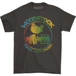 Colorful Logo Slim Fit T-shirt(Woodstock Colorful Logo Slim Fit T Shirt 253954)