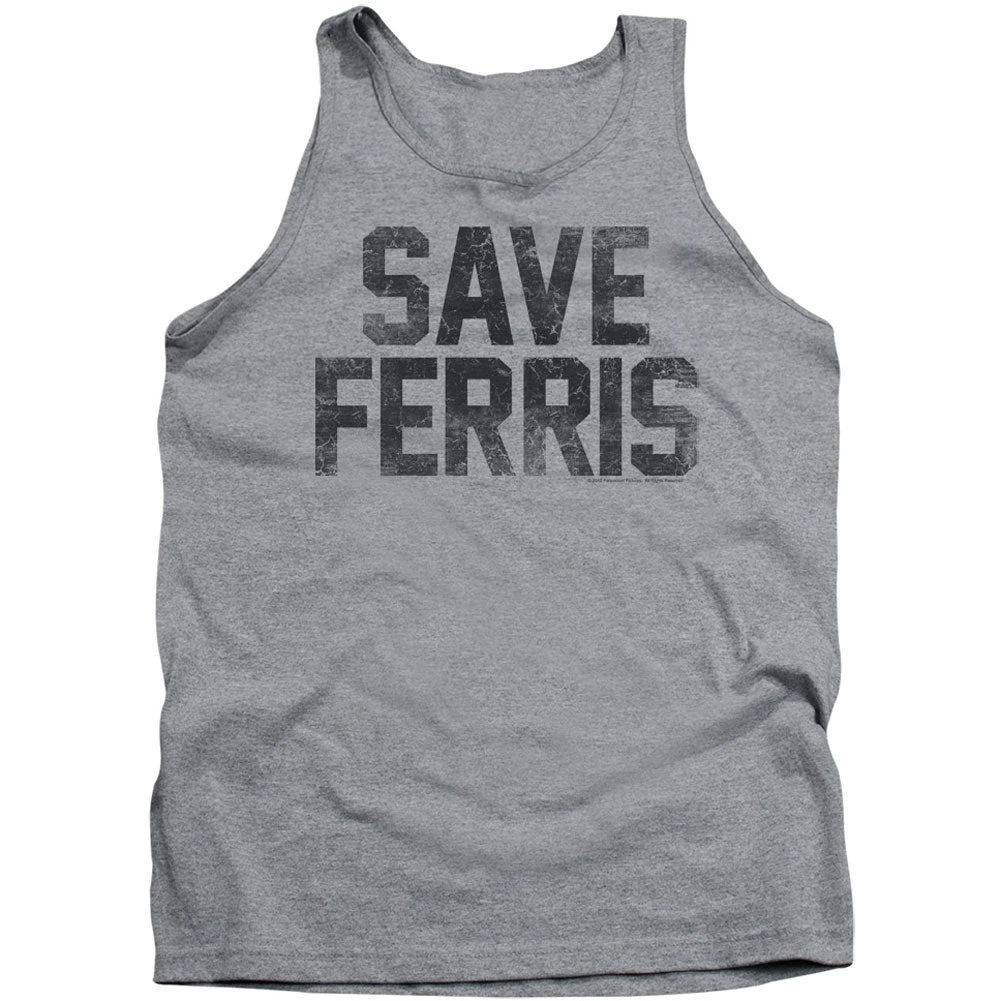 Save Ferris Mens Tank(Ferris Bueller S Day Off Save Ferris Mens Tank 266062) 3 Save Ferris Mens Tank(Ferris Bueller S Day Off Save Ferris Mens Tank 266062)