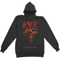 Repentless Crucifix Hooded Sweatshirt(Slayer Repentless Crucifix Hooded Sweatshirt 270835)