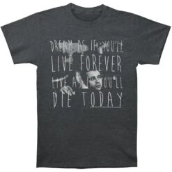 Die Today Slim Fit T-shirt(James Dean Die Today Slim Fit T Shirt 282772)