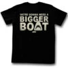 Bigger Boat Slim Fit T-shirt(Jaws Bigger Boat Slim Fit T Shirt 282902) 1 Bigger Boat Slim Fit T-shirt(Jaws Bigger Boat Slim Fit T Shirt 282902) -ROCABILIA CLOTHING SALE 282902F