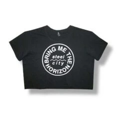 Wave Crop Top Junior Top(Bring Me The Horizon Wave Crop Top Junior Top 286867)