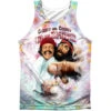 Fried Tie Dyed 100% Poly Mens Tank(Cheech Chong Fried Tie Dyed 100 Poly Mens Tank 304936) -ROCABILIA CLOTHING SALE 304936F