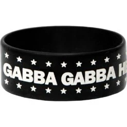 Gabba Gabba Hey Rubber Bracelet(Ramones Gabba Gabba Hey Rubber Bracelet 312477)