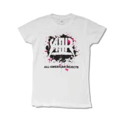 Splatter 2012 Tour (Costa Mesa - LA) Junior Top(All American Rejects Splatter 2012 Tour Costa Mesa La Junior Top 317337)