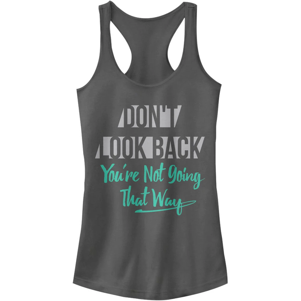 Dont Look Back - Racerback Womens Tank(Chin Up Dont Look Back Racerback Womens Tank 326676) 3 Dont Look Back - Racerback Womens Tank(Chin Up Dont Look Back Racerback Womens Tank 326676)