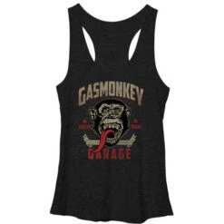 Framed - Heather - Racerback Womens Tank(Gas Monkey Framed Heather Racerback Womens Tank 326765)