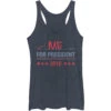 Me For Prez - Heather - Racerback Womens Tank(Lost Gods Me For Prez Heather Racerback Womens Tank 326827) 1 Me For Prez - Heather - Racerback Womens Tank(Lost Gods Me For Prez Heather Racerback Womens Tank 326827) -ROCABILIA CLOTHING SALE 326827F