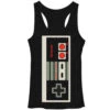 Big Controller - Heather - Racerback Womens Tank(Nintendo Big Controller Heather Racerback Womens Tank 327043) -ROCABILIA CLOTHING SALE 327043F