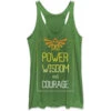 Power Zelda - Heather - Racerback Womens Tank(Zelda Power Zelda Heather Racerback Womens Tank 327117) -ROCABILIA CLOTHING SALE 327117F