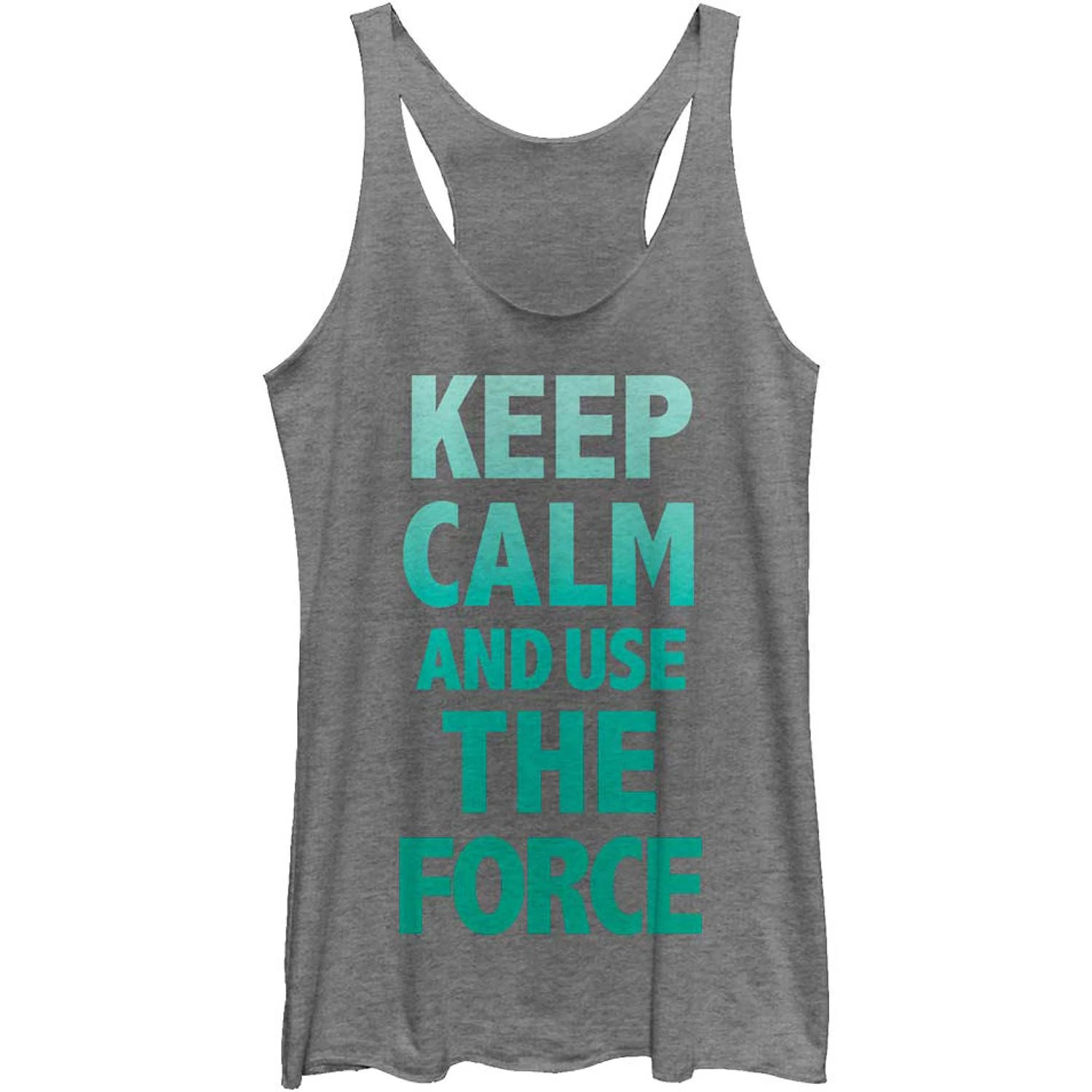 Keep Force - Heather - Racerback Womens Tank(Star Wars Keep Force Heather Racerback Womens Tank 327335) 3 Keep Force - Heather - Racerback Womens Tank(Star Wars Keep Force Heather Racerback Womens Tank 327335)