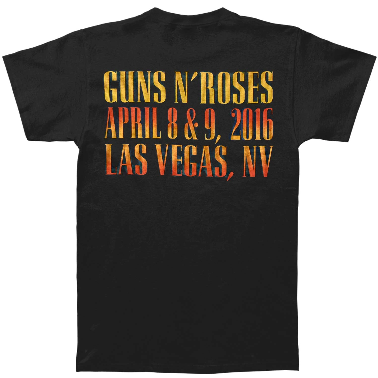 Las Vegas 2016 Event T-shirt(Guns N Roses Las Vegas 2016 Event T Shirt 327780) 4 Las Vegas 2016 Event T-shirt(Guns N Roses Las Vegas 2016 Event T Shirt 327780) - Image 2