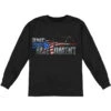 AR15 Second Amendment Flag Long Sleeve(Novelty Ar15 Second Amendment Flag Long Sleeve 327864) -ROCABILIA CLOTHING SALE 327864F