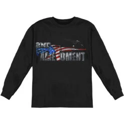 AR15 Second Amendment Flag Long Sleeve(Novelty Ar15 Second Amendment Flag Long Sleeve 327864)
