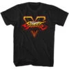 SFV Logo Slim Fit T-shirt(Street Fighter Sfv Logo Slim Fit T Shirt 329210) -ROCABILIA CLOTHING SALE 329210F