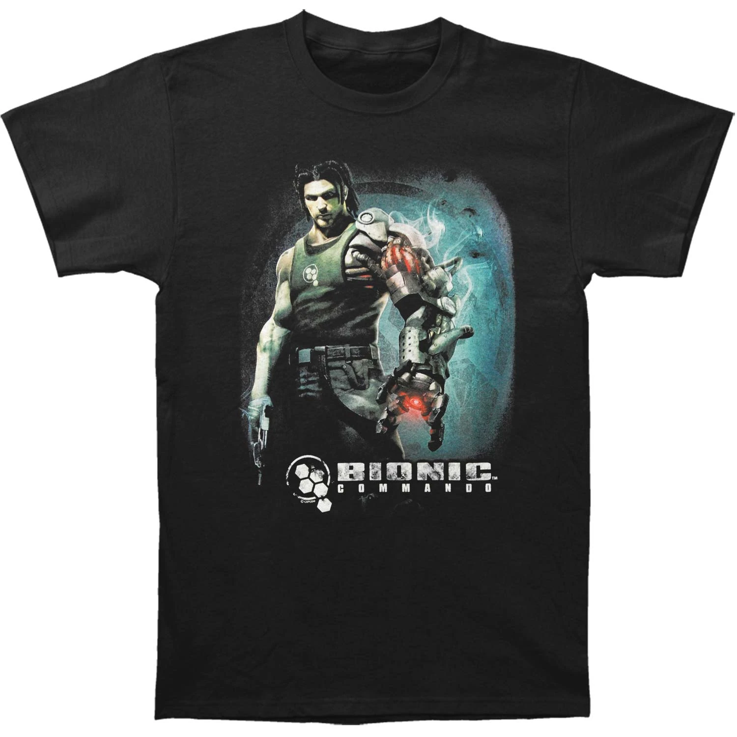 Steam Arm Slim Fit T-shirt(Bionic Commando Steam Arm Slim Fit T Shirt 329256) 3 Steam Arm Slim Fit T-shirt(Bionic Commando Steam Arm Slim Fit T Shirt 329256)
