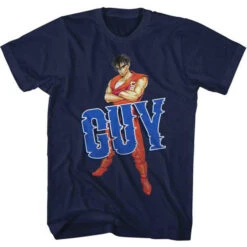 Guy Slim Fit T-shirt(Final Fight Video Game Guy Slim Fit T Shirt 329265)