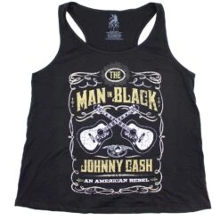 Guitars Crest Womens Tank(Johnny Cash Guitars Crest Womens Tank 331078)