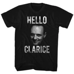 Hello Clarice Slim Fit T-shirt(Silence Of The Lambs Hello Clarice Slim Fit T Shirt 334093)