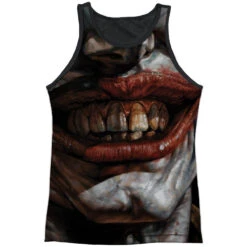 Asylum Black Back Mens Tank(Batman Asylum Black Back Mens Tank 337098)