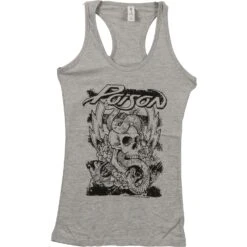 Skull Snake Lightning Womens Tank(Poison Skull Snake Lightning Womens Tank 341435)
