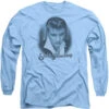 Blue Suede FadeLong Sleeve(Elvis Presley Blue Suede Fade Long Sleeve 343096) -ROCABILIA CLOTHING SALE 343096F