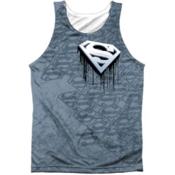 Drip And Repeat 100% Poly Mens Tank(Superman Drip And Repeat 100 Poly Mens Tank 349560)