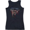 Bleeding Shield Womens Tank(Superman Bleeding Shield Womens Tank 349836) -ROCABILIA CLOTHING SALE 349836F