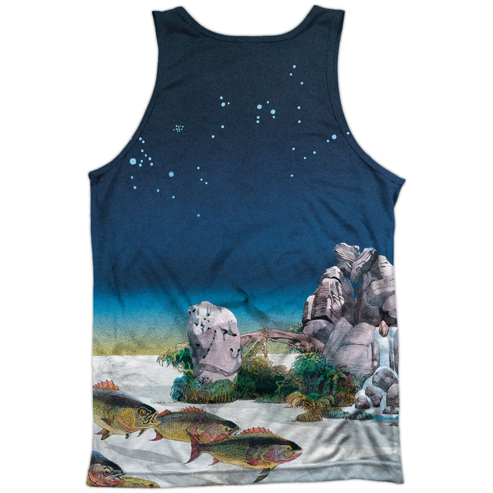 Yes! Topographic Oceans 100% Poly Front/Back Print Mens Tank(Yes Topographic Oceans 100 Poly Front Back Print Mens Tank 353770) 4 Yes! Topographic Oceans 100% Poly Front/Back Print Mens Tank(Yes Topographic Oceans 100 Poly Front Back Print Mens Tank 353770) - Image 2