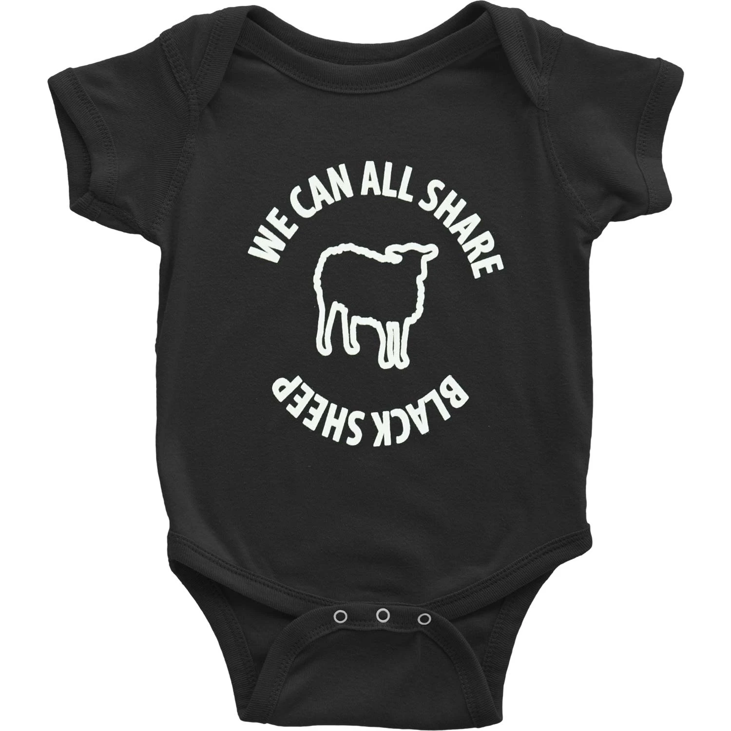 We Can All Share Bodysuit(Black Sheep We Can All Share Bodysuit 354328) 3 We Can All Share Bodysuit(Black Sheep We Can All Share Bodysuit 354328)