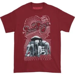 Under The Hood 2014 Tour T-shirt(Beach Boys Under The Hood 2014 Tour T Shirt 354694)