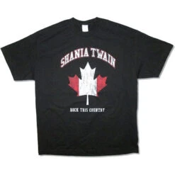 Maple Leaf T-shirt(Shania Twain Maple Leaf T Shirt 354735)